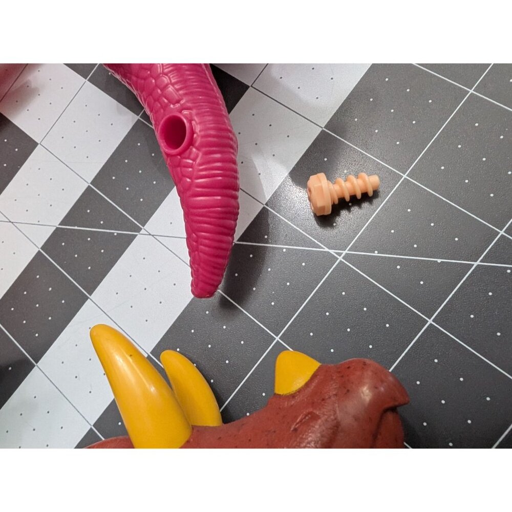 Take Apart Dinosaur Stem colorful toys replacement pieces 5 plastic toys - Picture 6 of 10